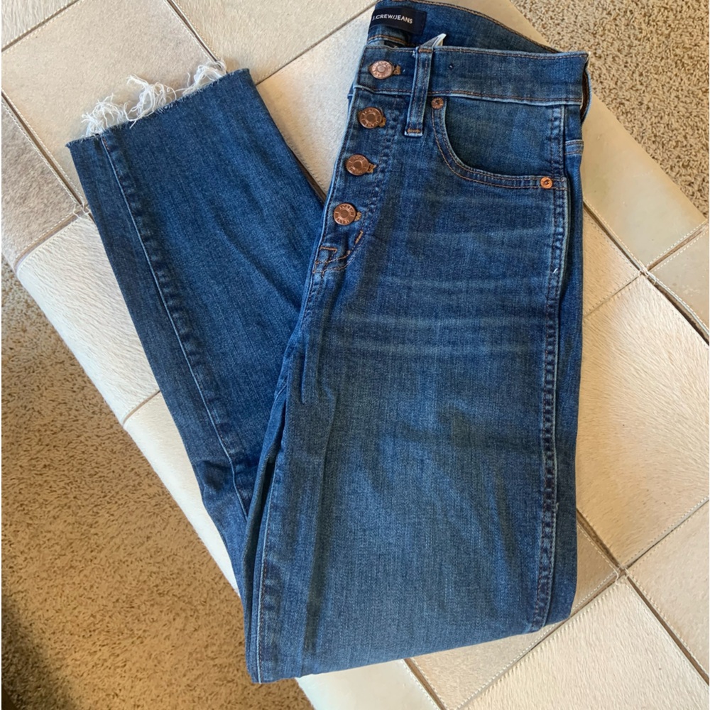 J Crew button up jeans